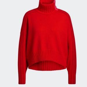 ADIDAS x IVY PARK/Ivy Heart Turtleneck Crop Sweater